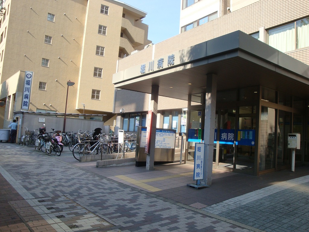 Luana御所西 総合病院：堀川病院 ｸﾘﾆｯｸほりかわ　613m　近隣