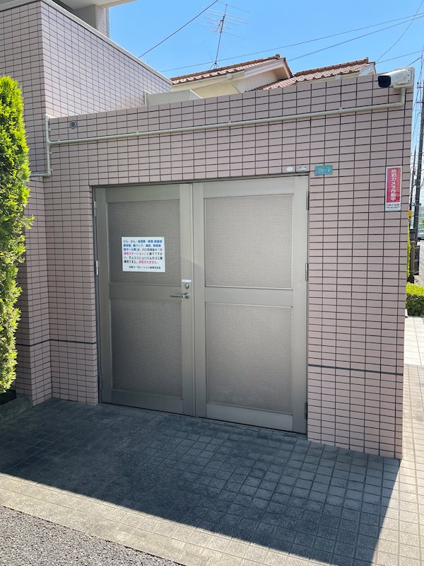 チェリッシュハイム ゴミ置き場