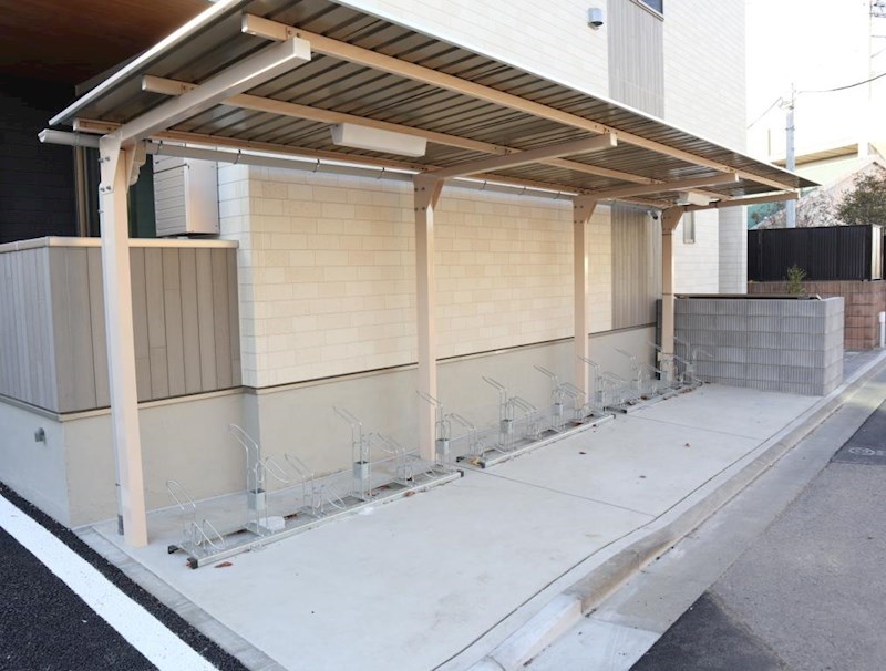 Mea nui北戸田 駐輪場