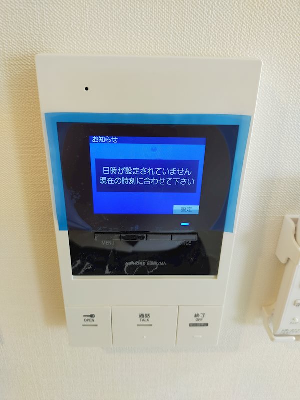 シェソワ堺七道 モニター付きインターホン