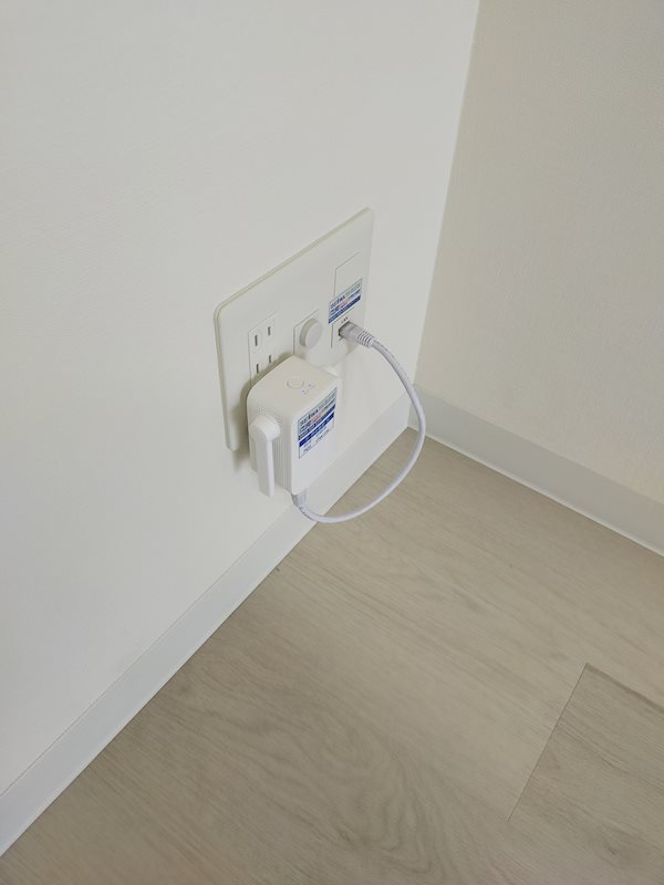 シェソワ堺七道 コンセント型Wi-Fiルーター（ネット無料）
