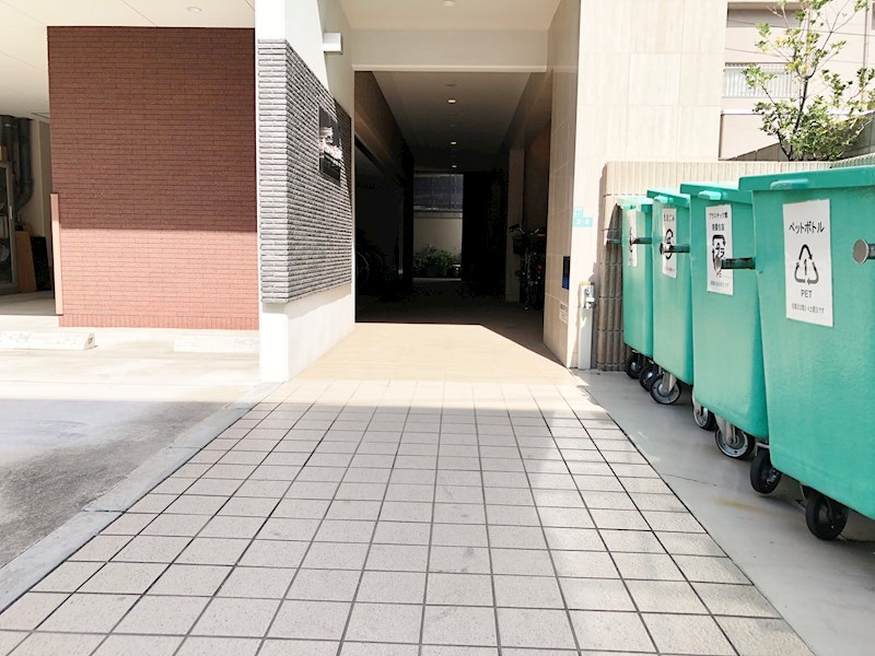ディアコート新発田 ゴミ置き場