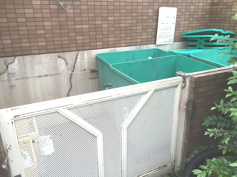 サンクレスト28 ゴミ置き場