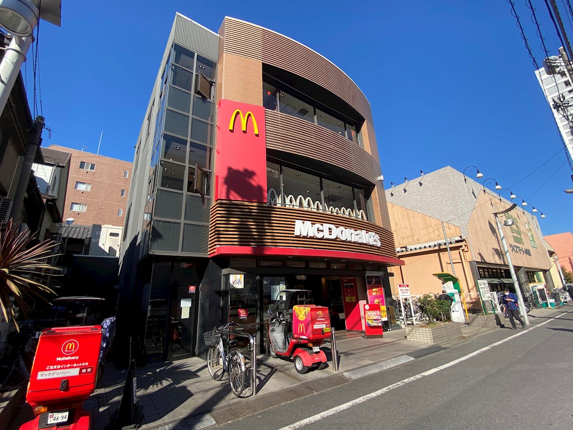 プラウドタワー小岩ファースト レストラン：ﾏｸﾄﾞﾅﾙﾄﾞ 小岩北口店　392m
