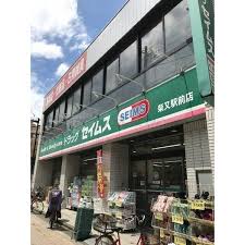 アジロハイツ ドラッグストア：ﾄﾞﾗｯｸﾞｾｲﾑｽ 柴又駅前店　575m