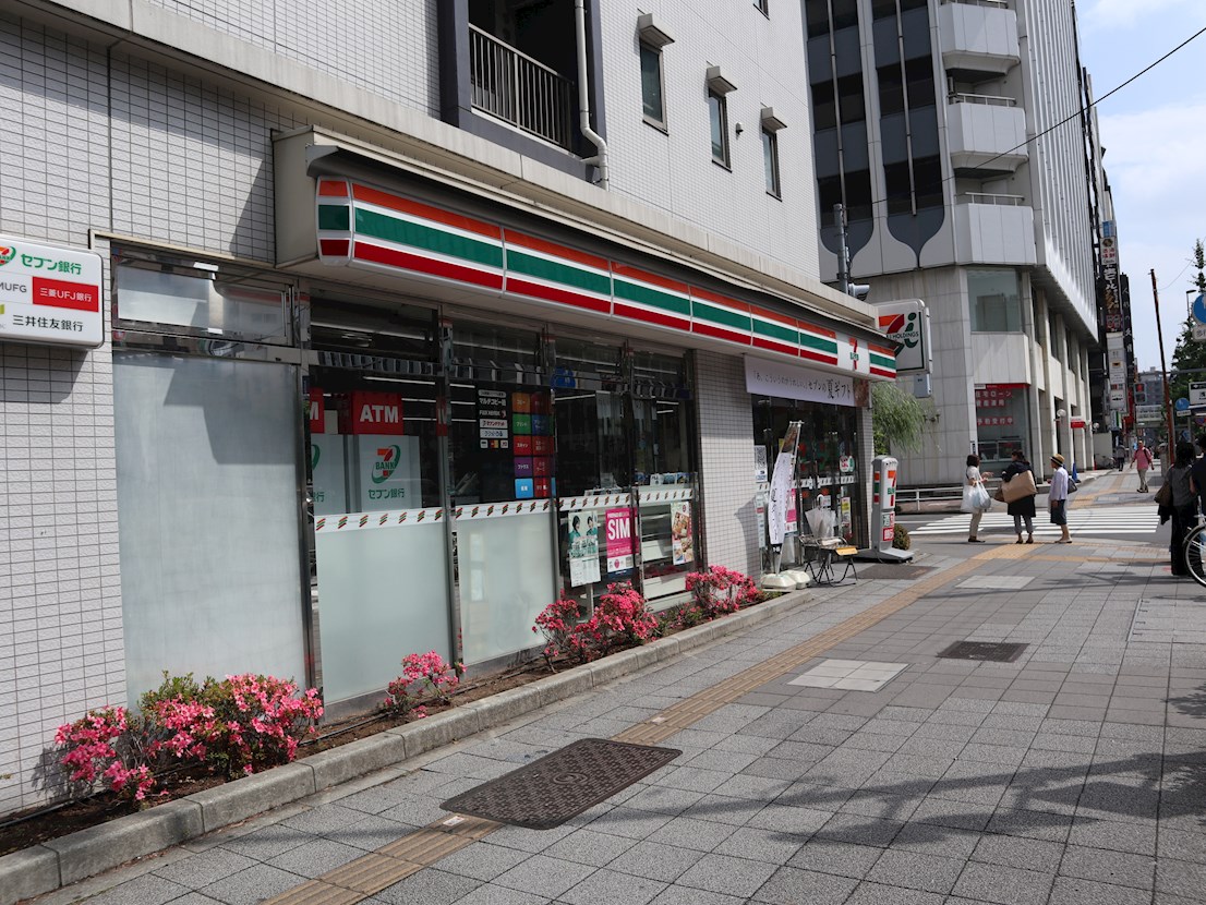 カリーノ鳥越 コンビ二：ｾﾌﾞﾝｲﾚﾌﾞﾝ 台東柳橋2丁目店　670m