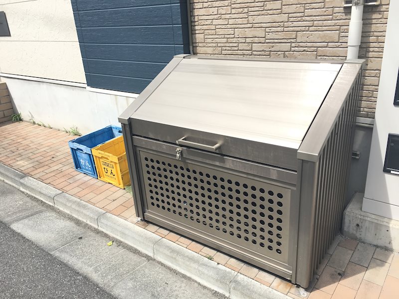 ハーモニーハウス ゴミ置き場