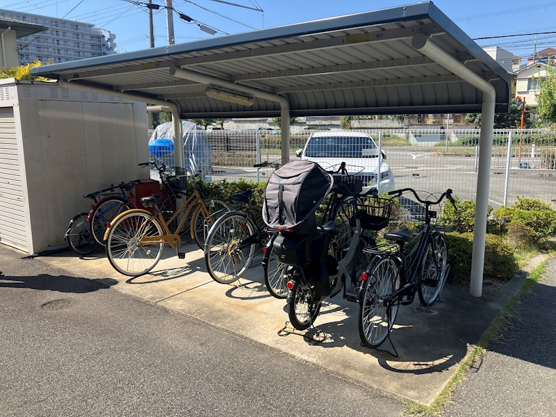 With西明石 駐輪場
