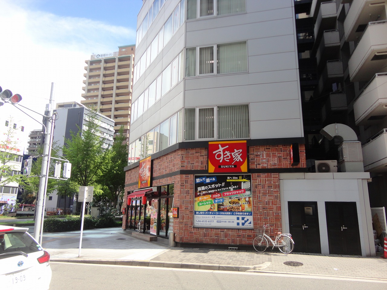セイワ南堀江リバーレジデンスEAST レストラン：すき家南堀江店　538m