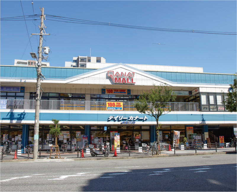 御勝山南パークトリム スーパー：ｲｽﾞﾐﾔ 国分町店　1217m