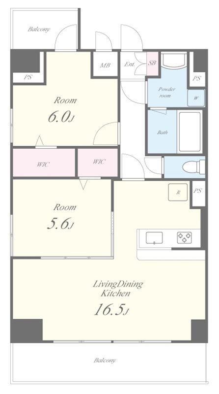 スカイヒルズ 間取図・土地図