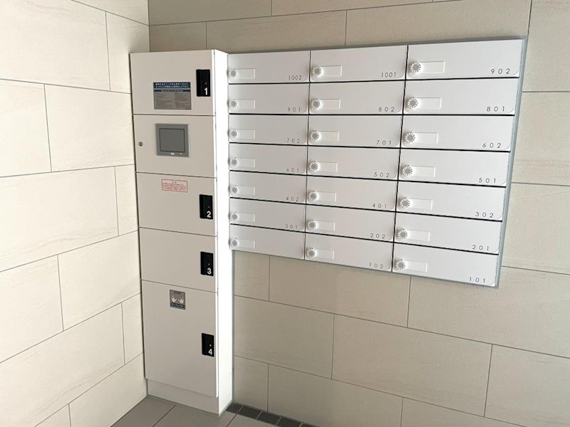 プラージュポインテ六ツ門 メール、宅配Box