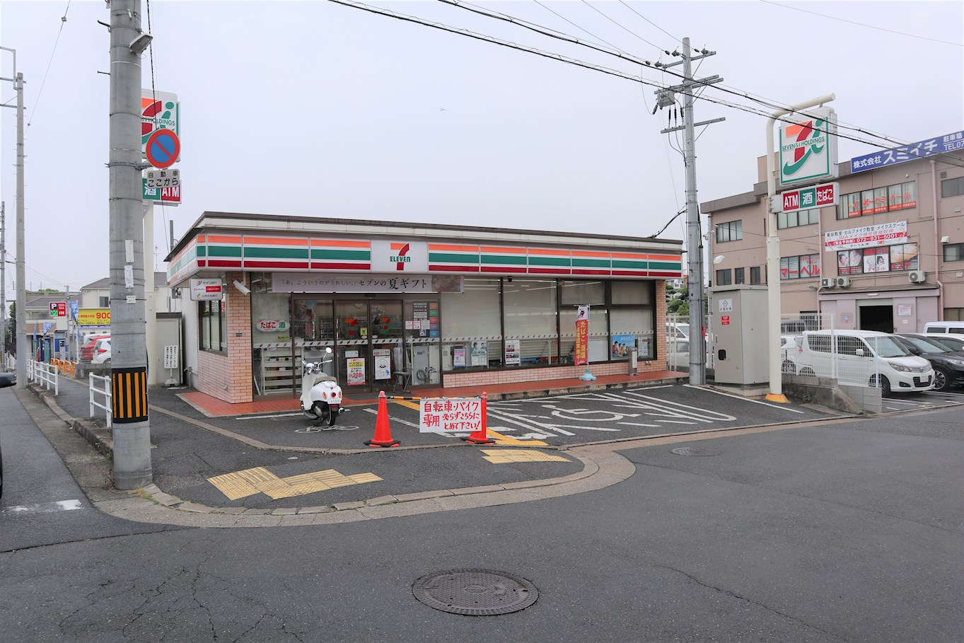 プライムヒル藤井寺 コンビ二：ｾﾌﾞﾝｲﾚﾌﾞﾝ 藤井寺岡2丁目店　221m