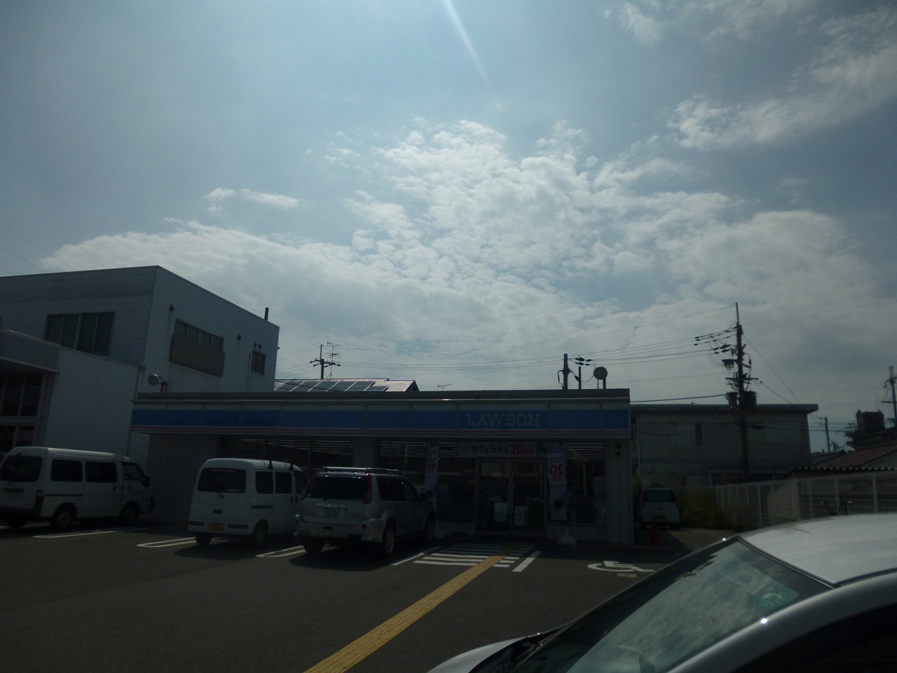 メルヴェーユ藤井寺 コンビ二：ﾛｰｿﾝ 藤井寺西古室店　393m