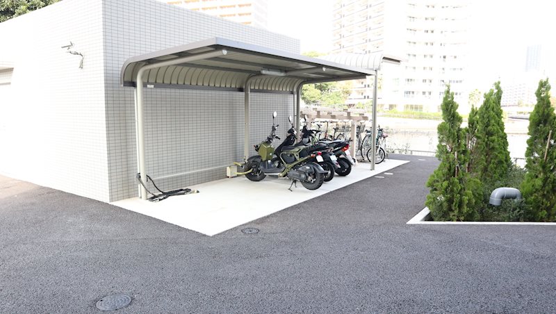 キャナルテラス品川 バイク置き場