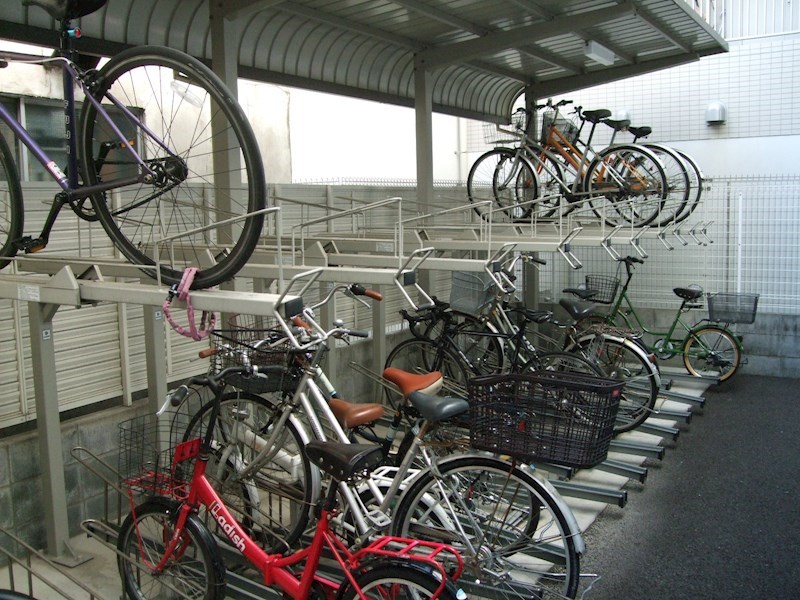 ラヴィン 駐輪場