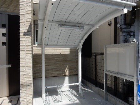 キャトルレーヴ 駐輪場