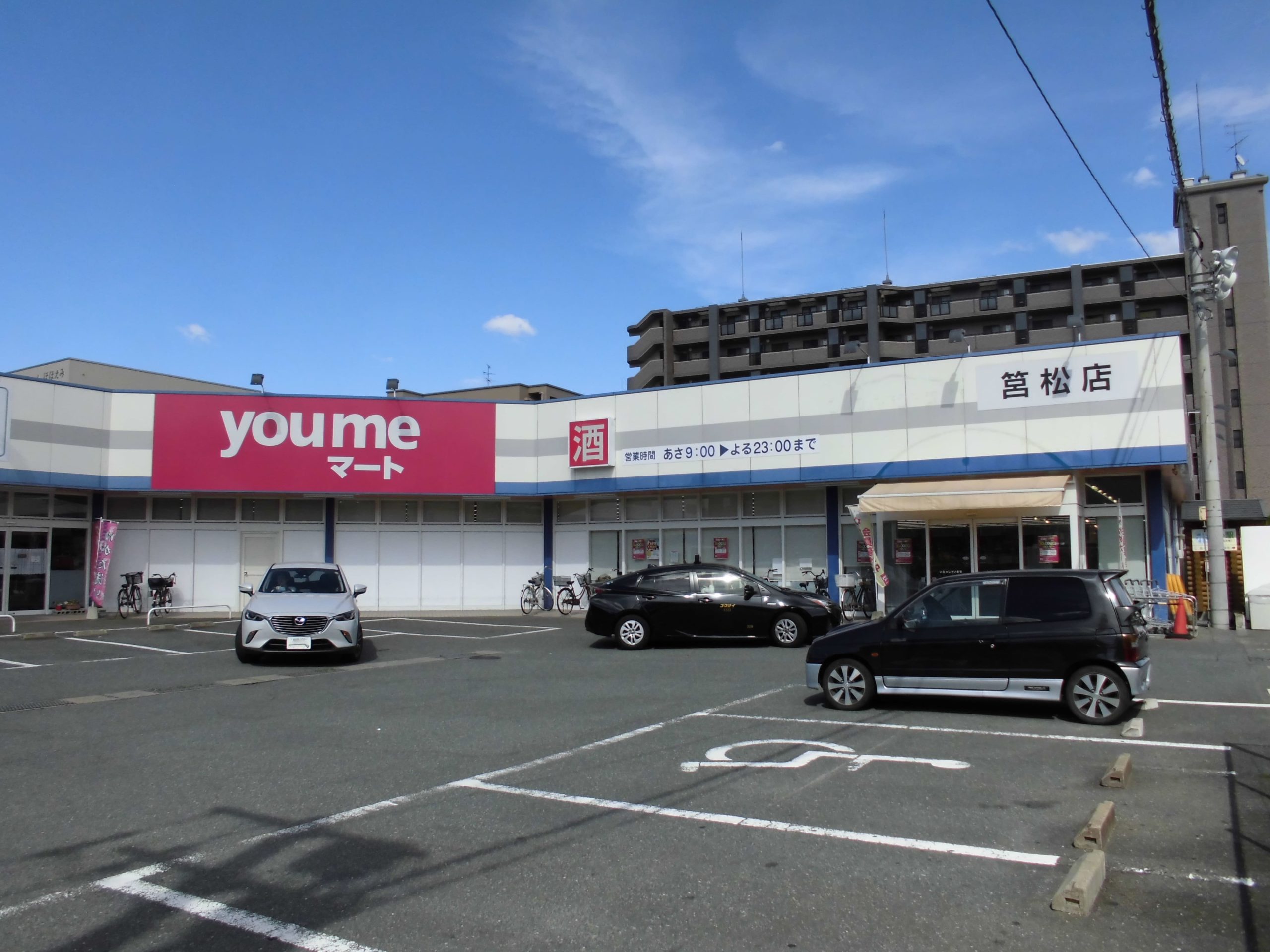 ドミール三嶋 スーパー：ゆめマート 筥松店　850m