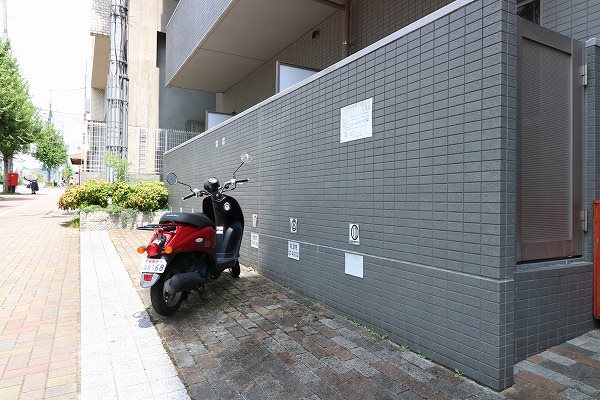 AKATSUKIⅡ バイク置き場