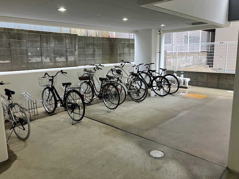 メゾンアイリス(神戸市) 駐輪場