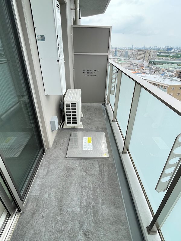 メゾンレクト 北西向きバルコニー