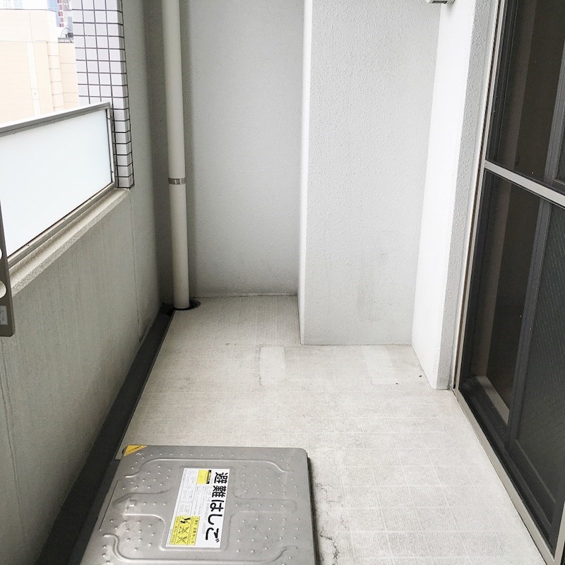 Ocean松屋町 奥行きのあるバルコニー