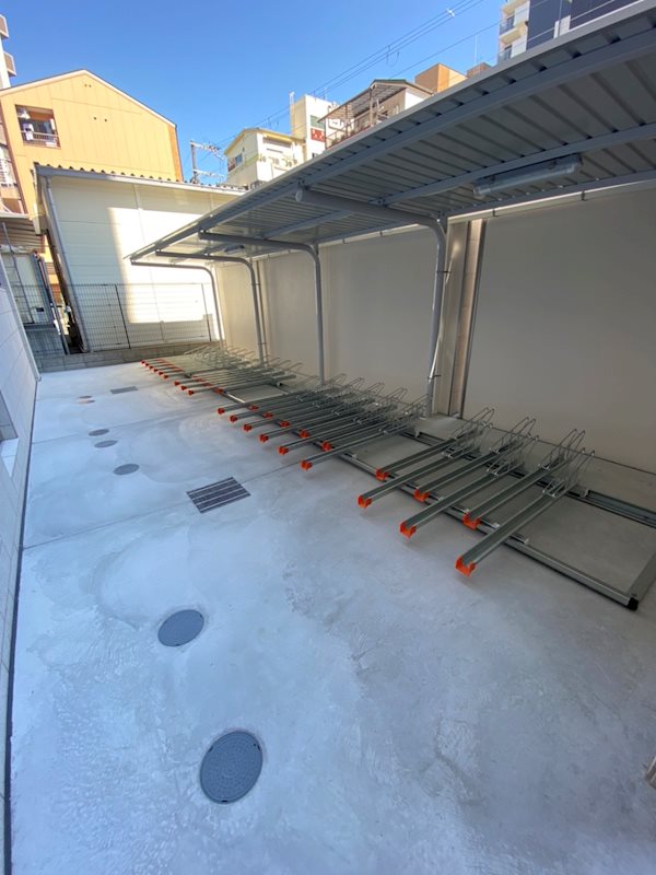 ボーベル玉造 駐輪場