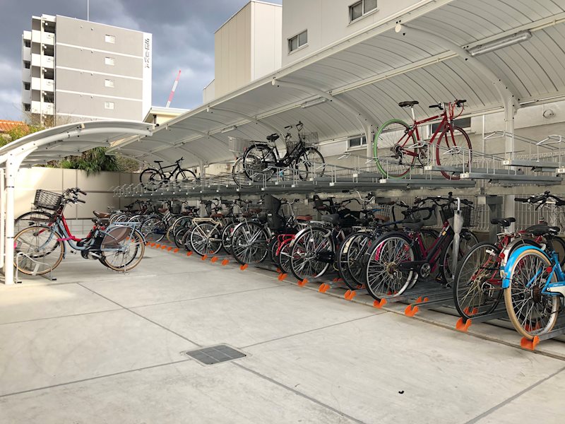 サンセール海老江 駐輪場