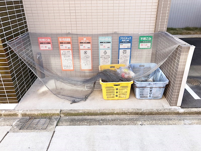 カサ グランデ ゴミ置き場