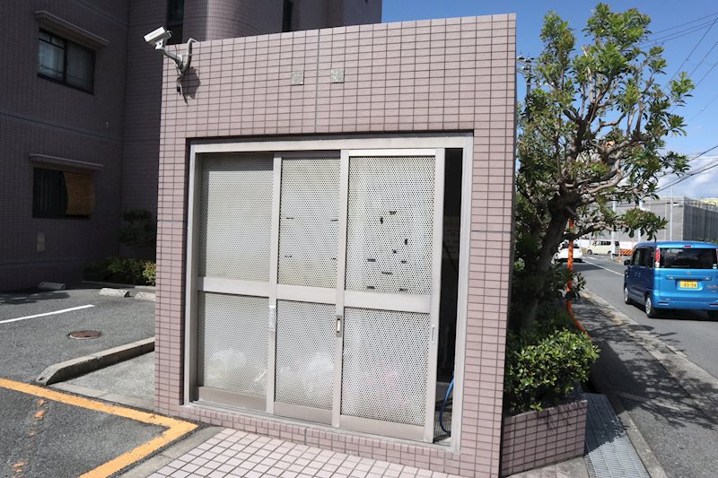 コスモス・ミソノ ゴミ置き場