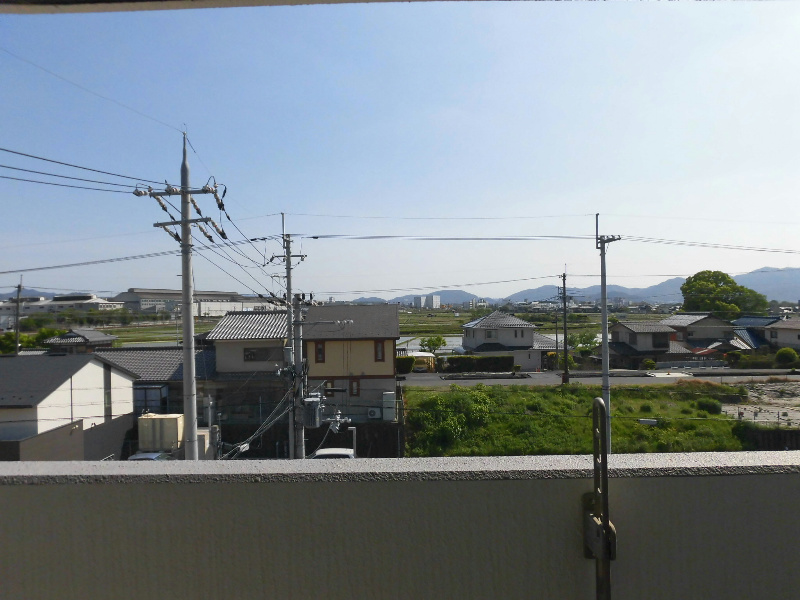 イストアール ベランダからの眺望