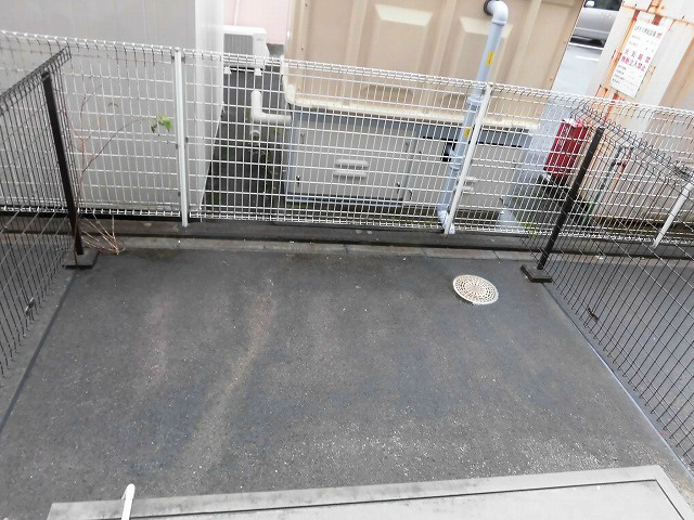 カーサパステロ 1階は専用庭です。