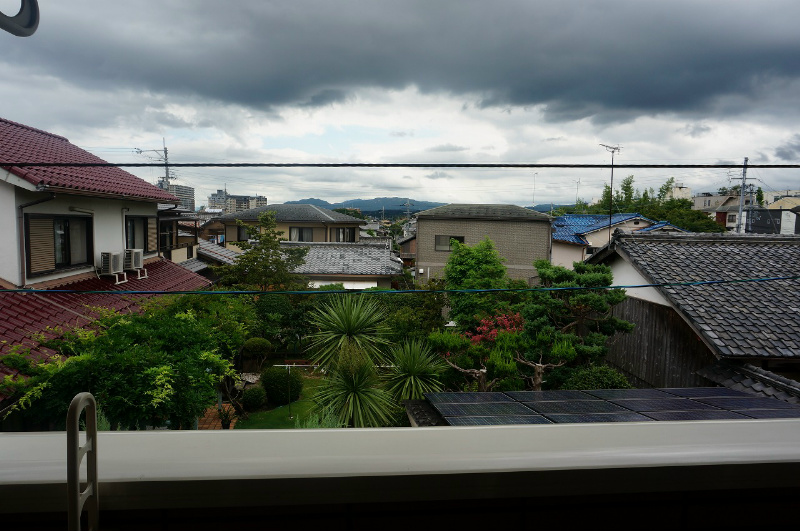 ハイツ喜望峰 206号室ベランダからの眺望
