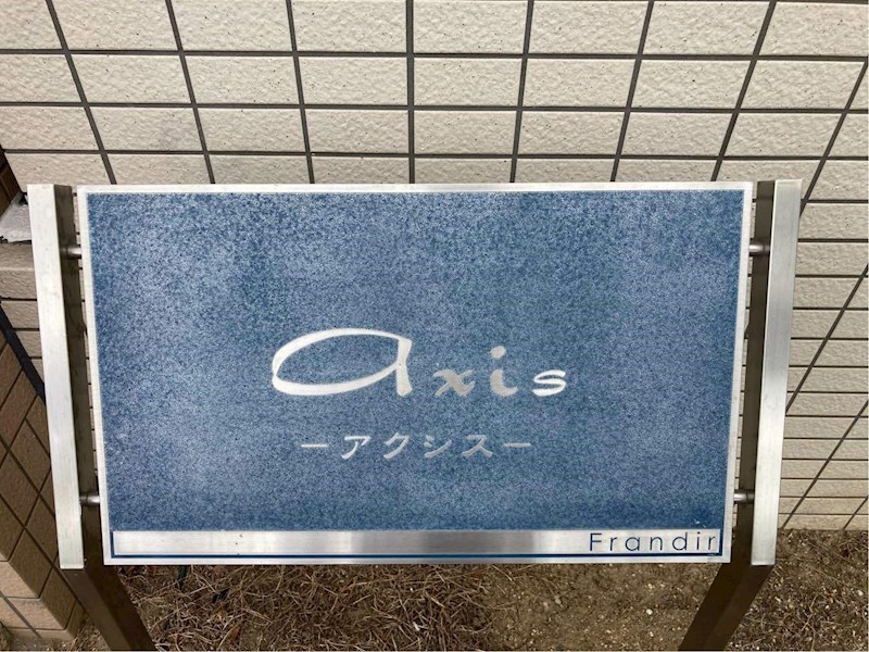 アクシス 銘板