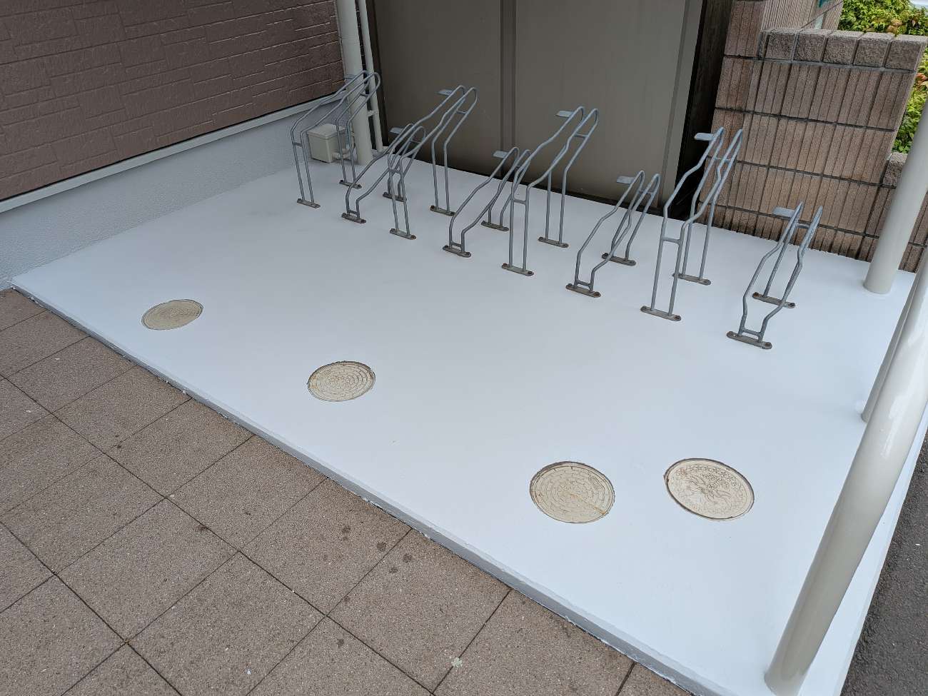 ワイズコート 駐輪場