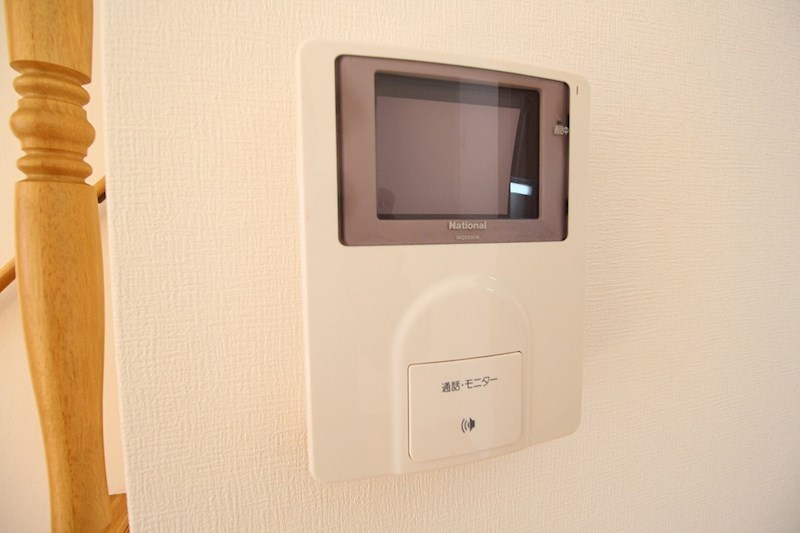 オリーベンハウス 来訪者の顔が確認できます。