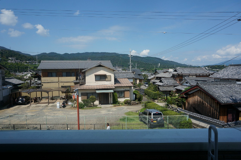 パルゆうき 201号室ベランダからの眺め