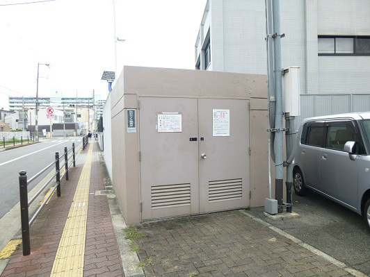 コンフォール ゴミ置き場