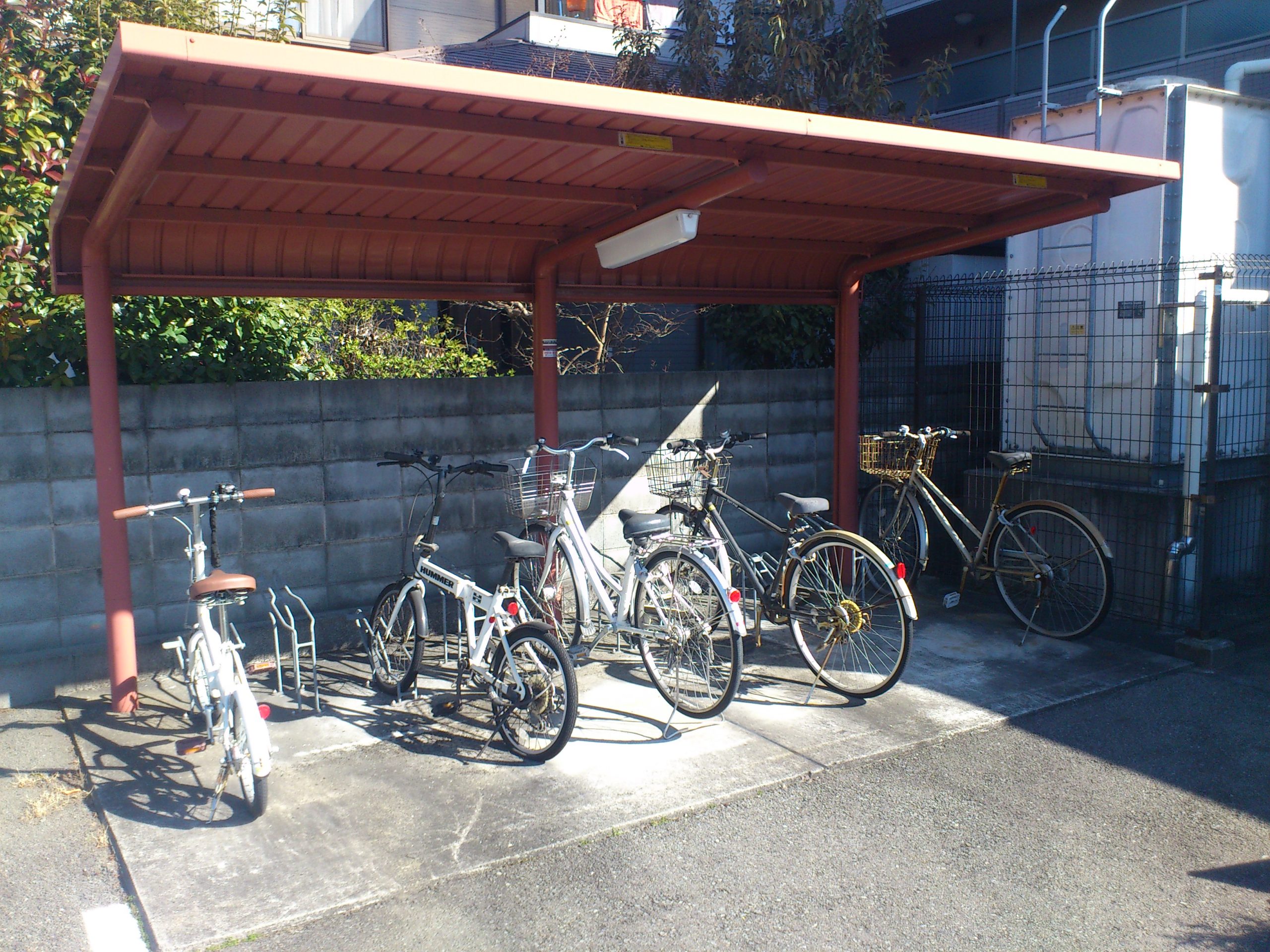 ルミエール野田 駐輪場