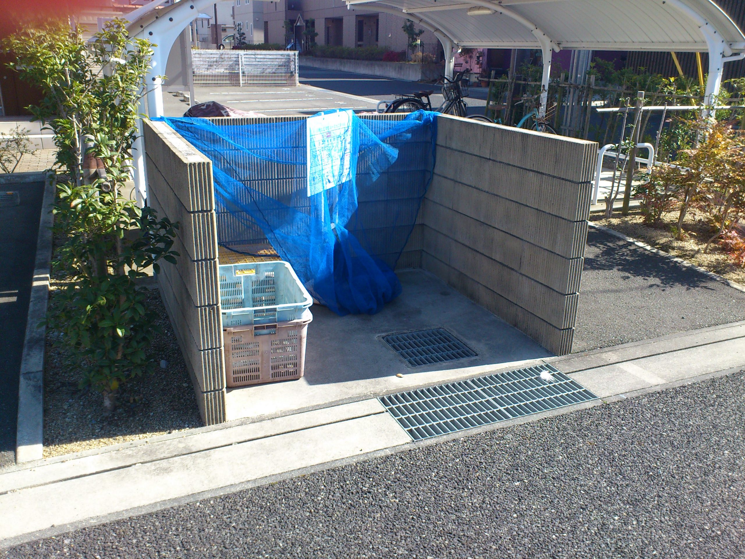 メゾン　ド　フルール ゴミ置き場