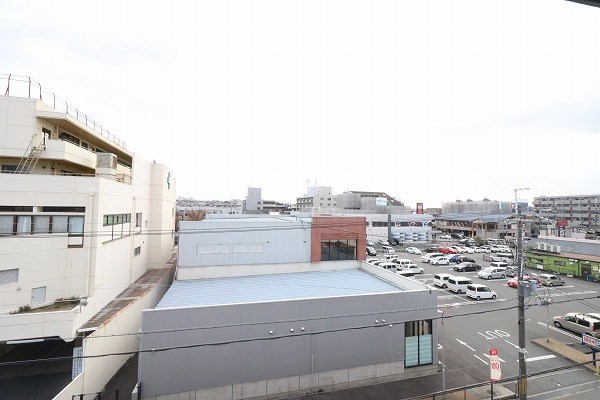 ソルエストゥディオ 高い建物に囲まれておらず、開放感のある景色です！