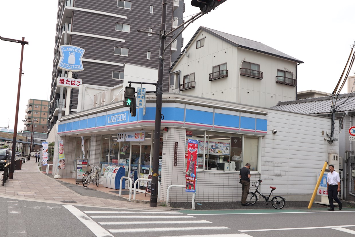 ディアコート・ハナテン コンビ二：ﾛｰｿﾝ 放出東三丁目店　123m