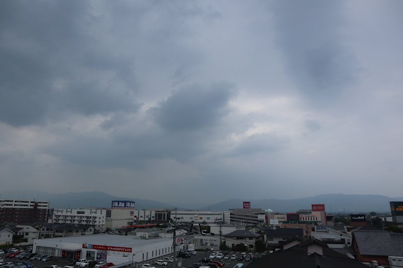 エグゼクティブフィーリア 6階からの景色になります