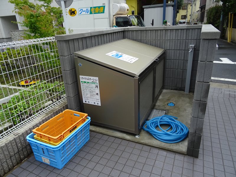 ＵＫマンション 専用ごみ置き場