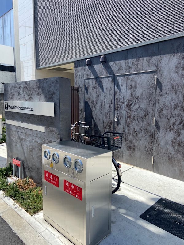 N　Residence　新今宮 ゴミ置き場