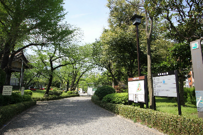 サンセジュール 公園：横網町公園　504m