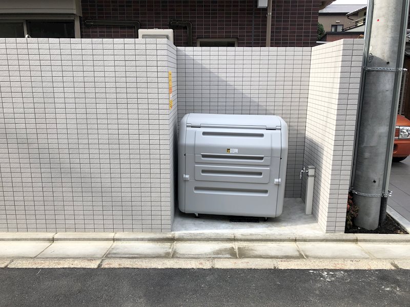 ドルフ聖護院 ゴミ置き場