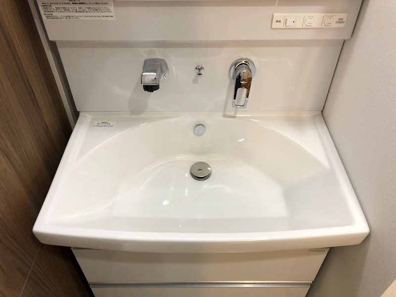 メゾン ノワール 洗面所