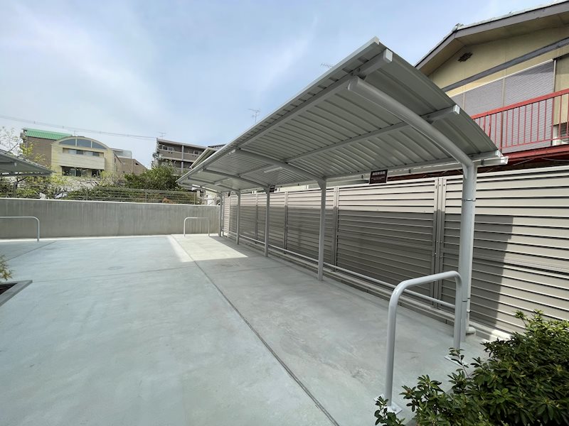 KCCフラット西京極 駐輪場