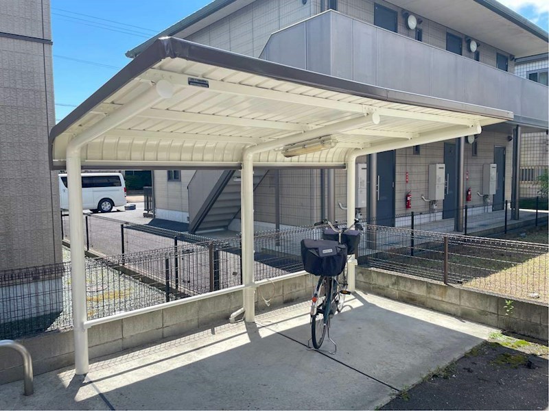 エスポアールドミール 駐輪場